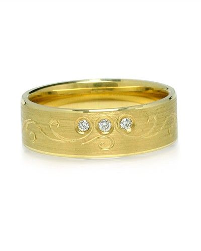 abielusõrmus teemant 3x0,01ct G/SI kuld 585 3,72g