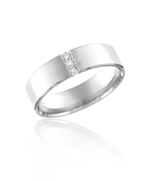 abielusõrmus teemant 3x0,01ct G/SI kuld 585 4,19g 